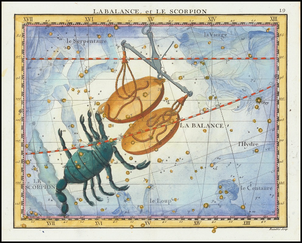 John Flamsteed - La Balance, et Le Scorpion (Libra & Scorpio)