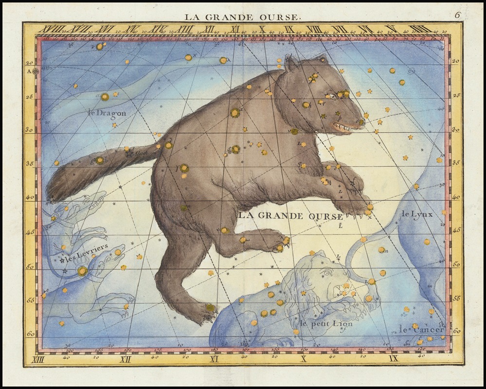 John Flamsteed - La Grande Ourse (Ursa Major)