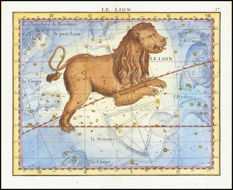 John Flamsteed - Le Lion (Leo)