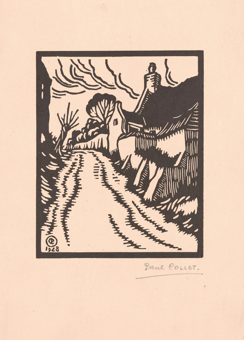 Paul Collet - Road in Ohain