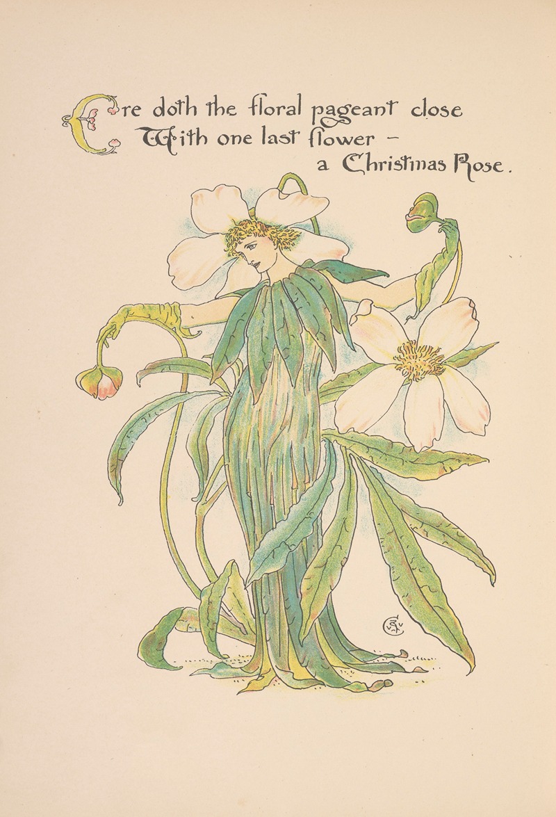 Walter Crane - Flora’s feast; A masque of flowers Pl.36