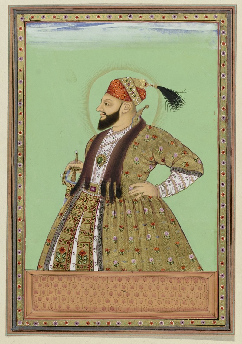 Anonymous - Portret van Sultan Abul Hasan, de schoonzoon van Sultan Abdullah