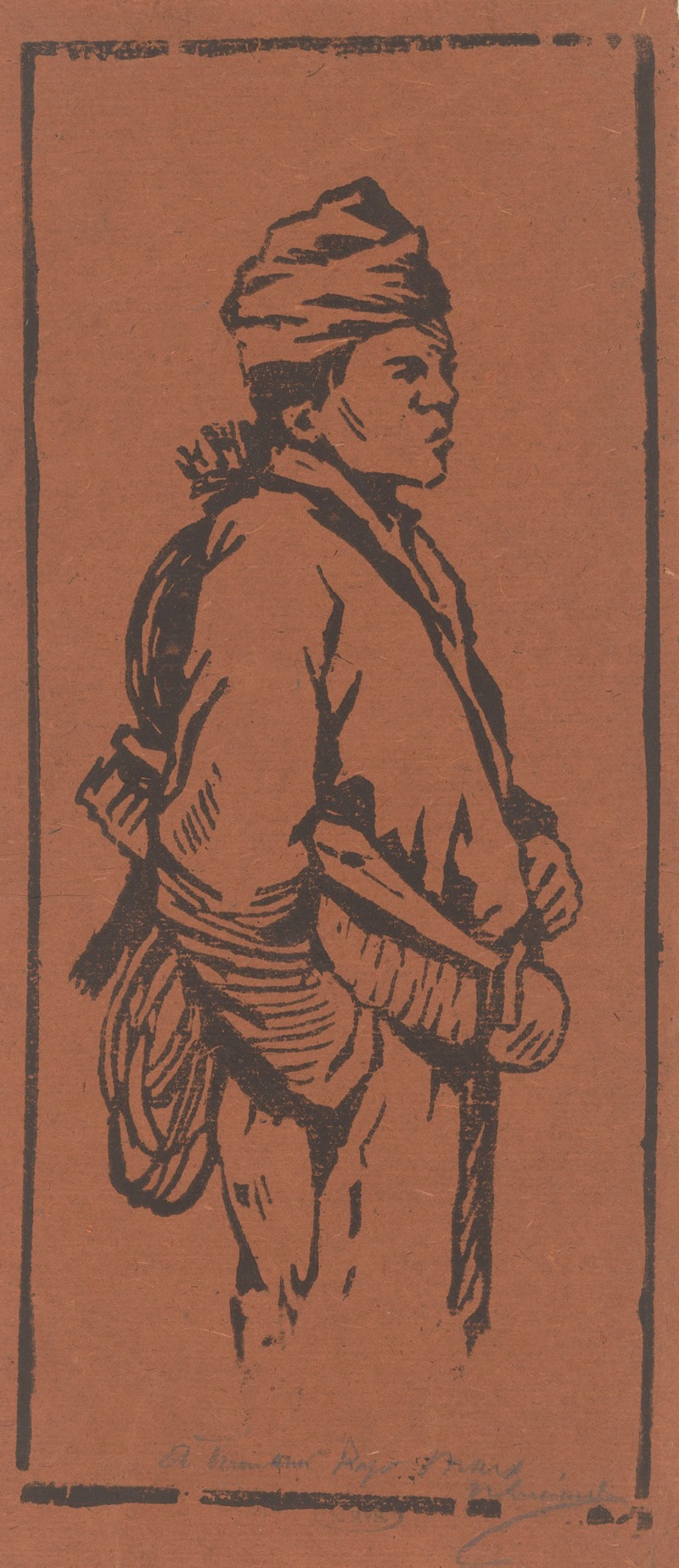 Henri-Charles Guérard - Chimney sweep