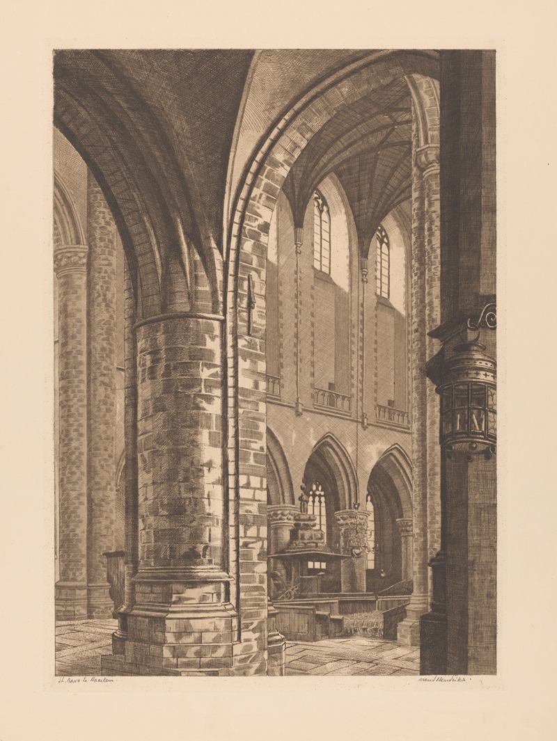 Arend Hendriks - St. Bavo te Haarlem