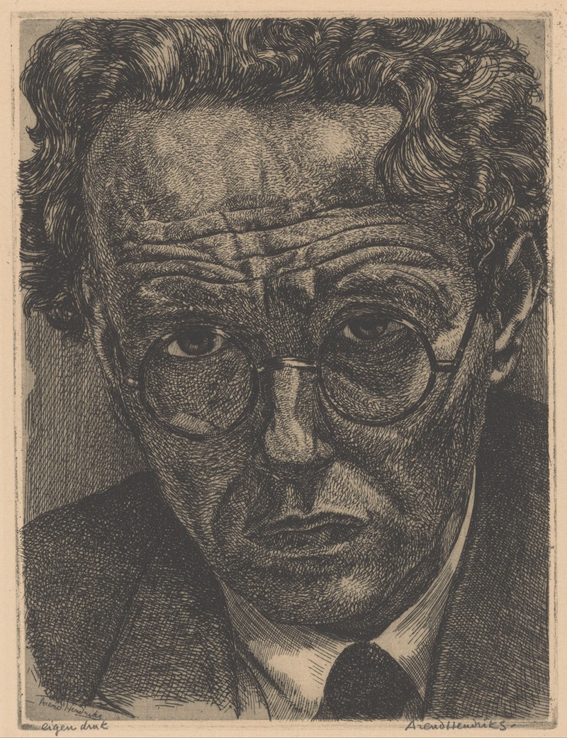 Arend Hendriks - Zelfportret