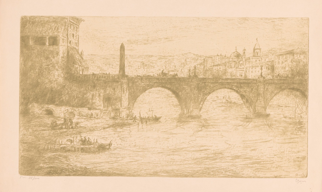 Etienne Bosch - Brug in Rome