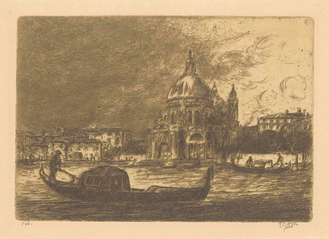 Etienne Bosch - Canal Grande, Venetië