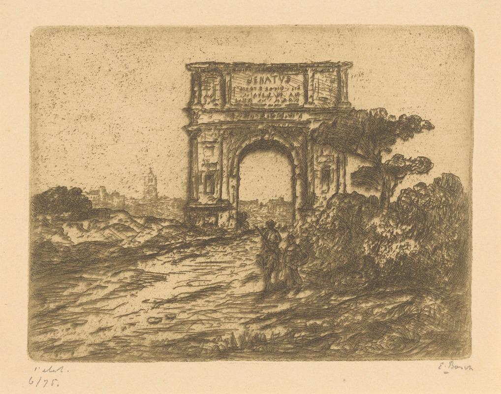 Etienne Bosch - L’arc de Titus Rome