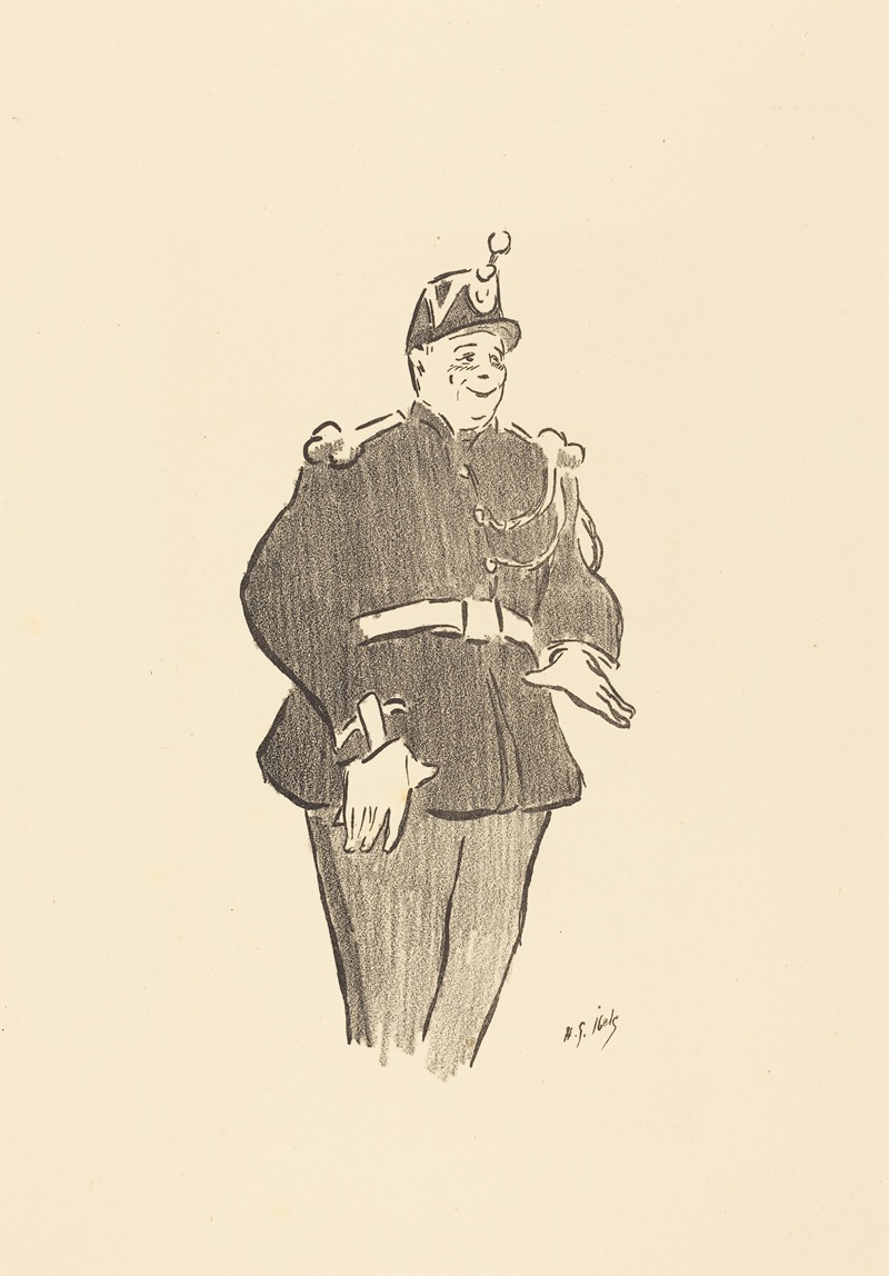 Henri-Gabriel Ibels - Gendarme