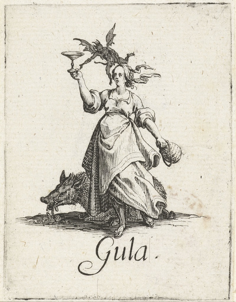 Jacques Callot - Gula (Gluttony)