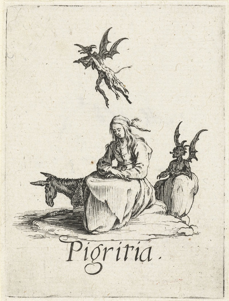 Jacques Callot - Pigritia (Laziness)