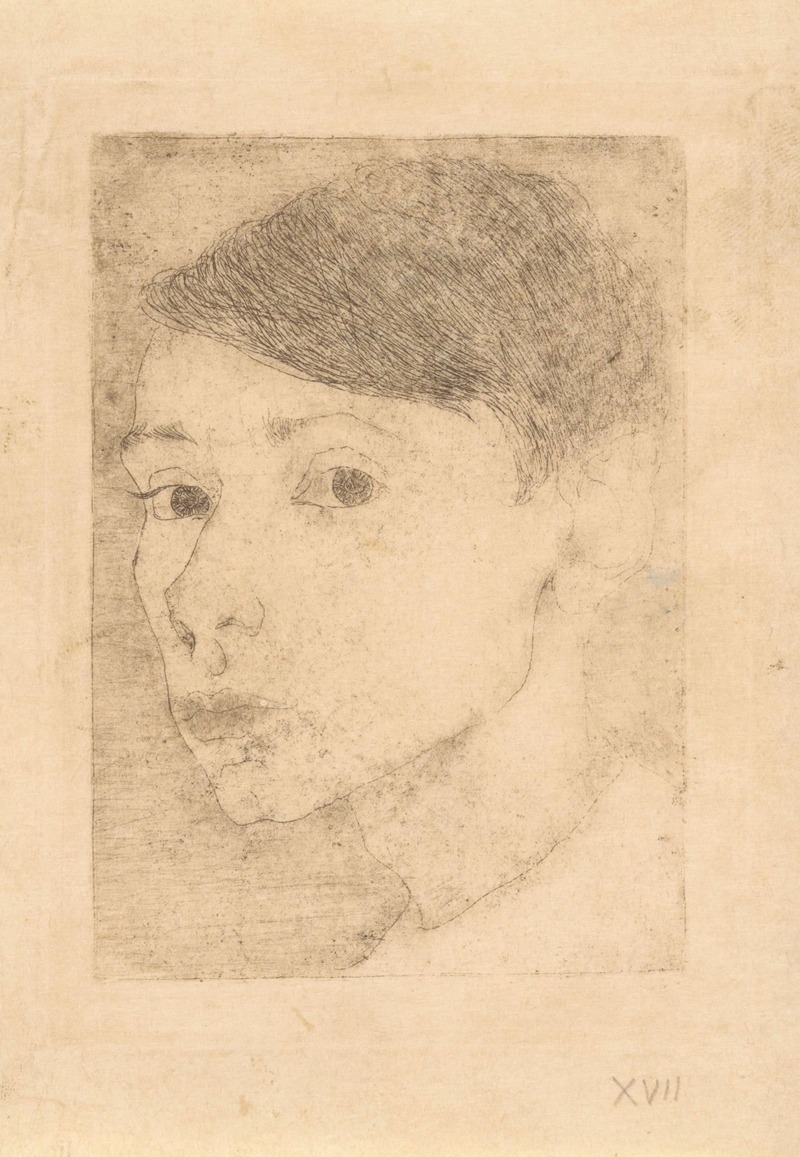 Jan Mankes - Zelfportret