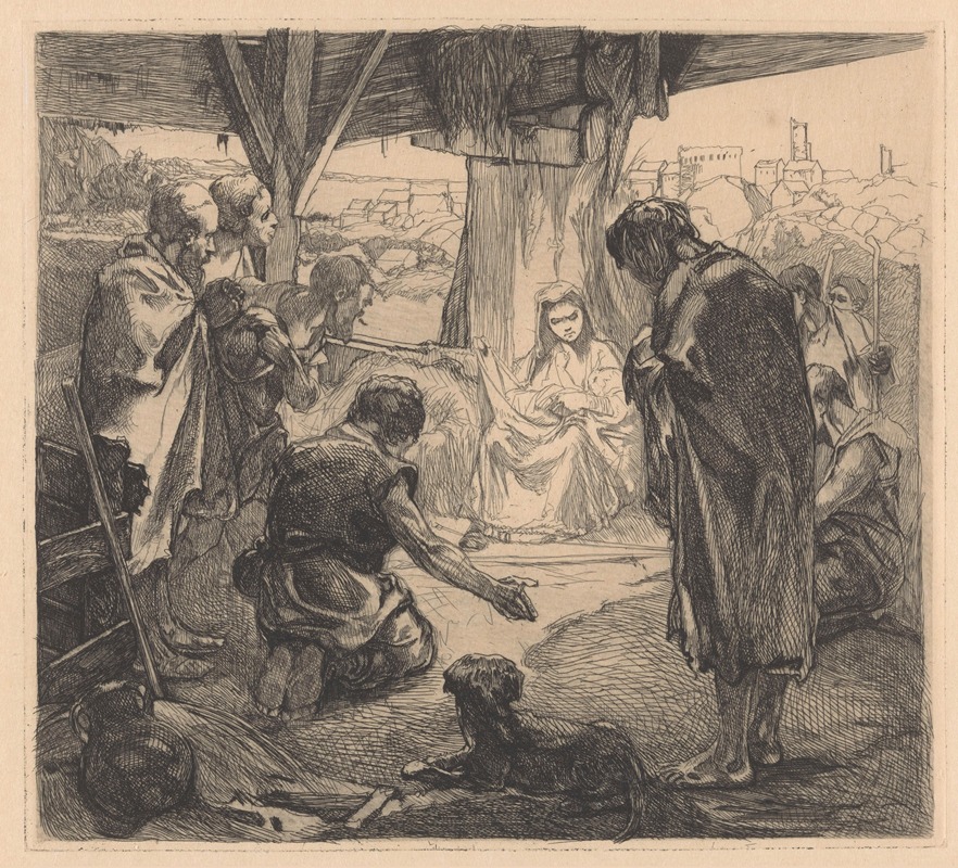 Johannes Josephus Aarts - Aanbidding der herders