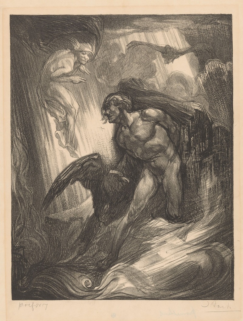 Johannes Josephus Aarts - De foltering van Prometheus Prometheus