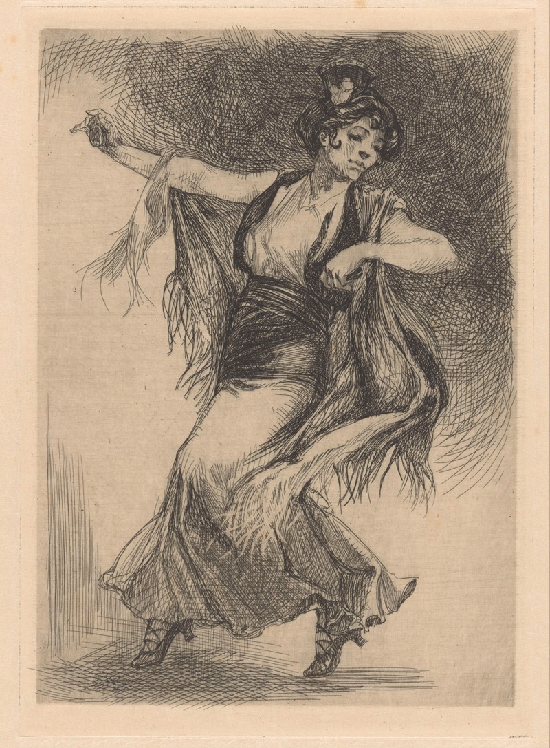 Johannes Josephus Aarts - Spaanse danseres