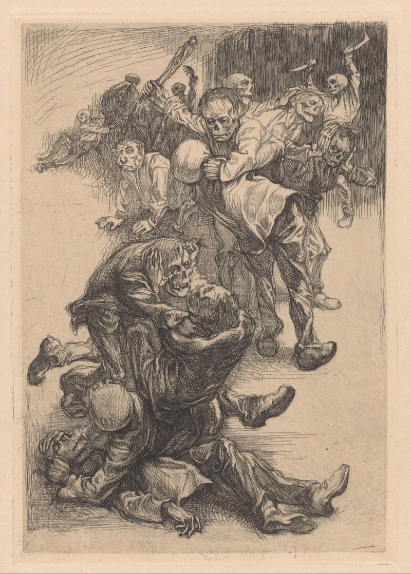 Johannes Josephus Aarts - Vechtende monsters