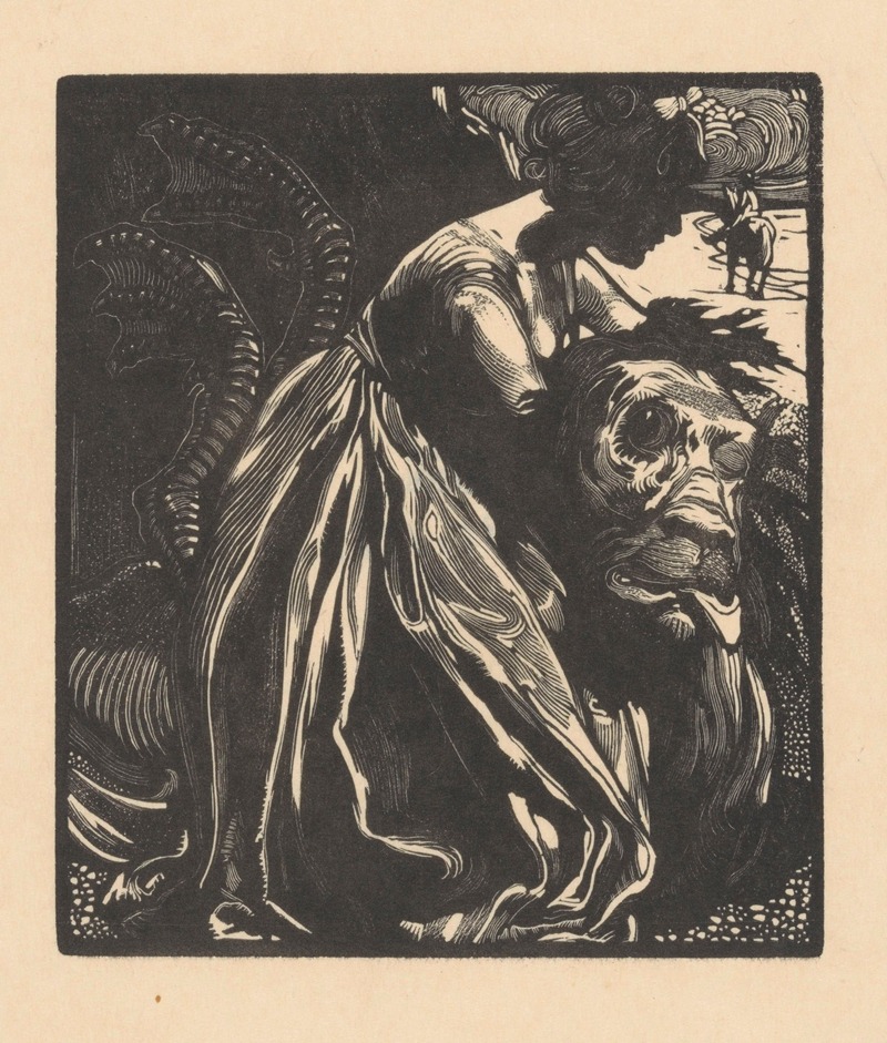 Johannes Josephus Aarts - Vrouw met monster