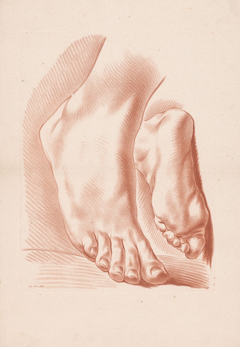 Louis-François Roubiliac - Two feet