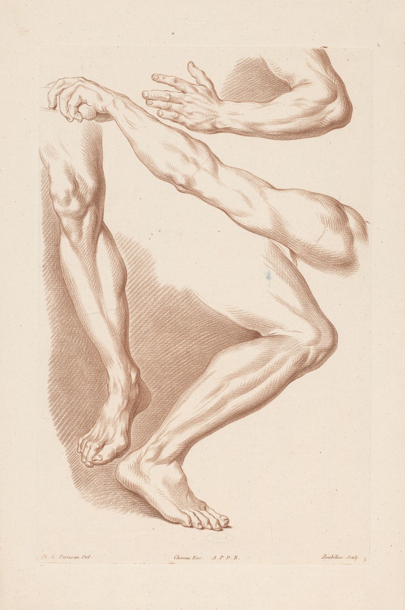 Louis-François Roubiliac - Two legs and two arms