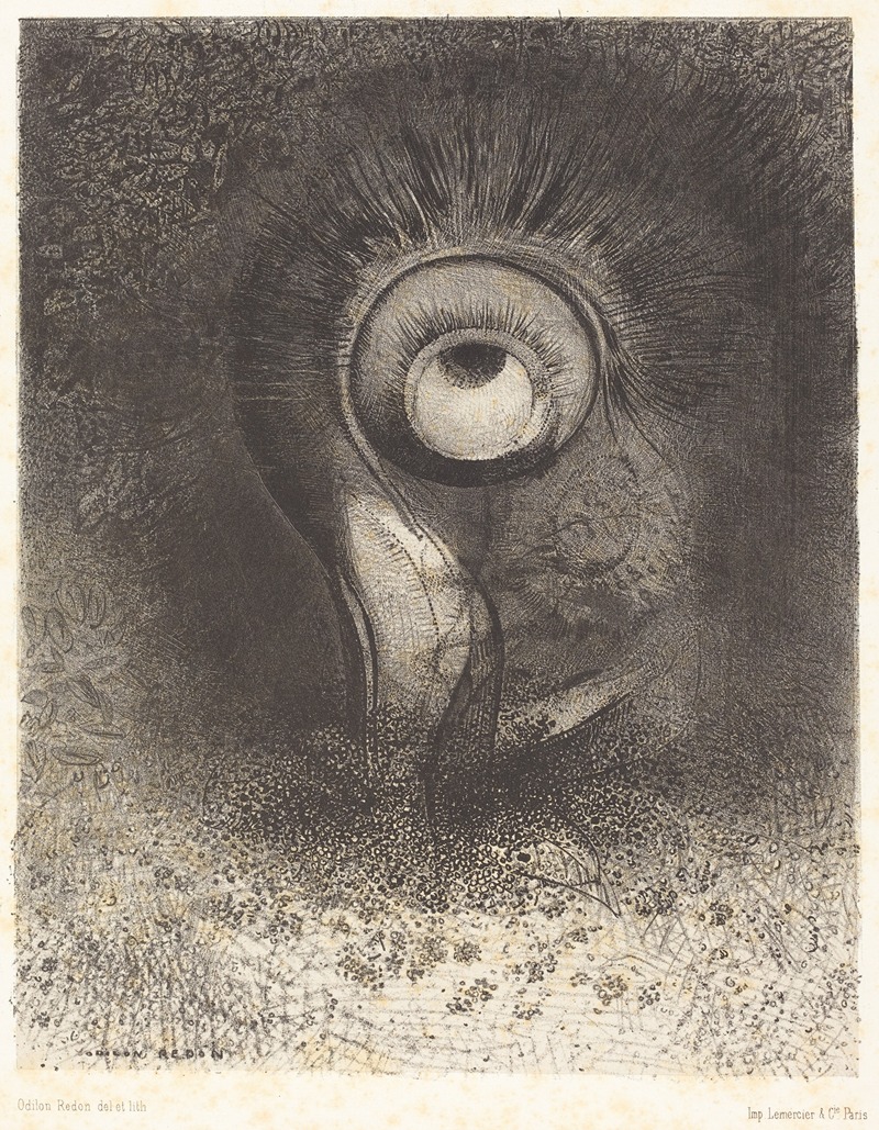 Odilon Redon - Il y eut peut-etre une vision premiere essayee dans la fleur