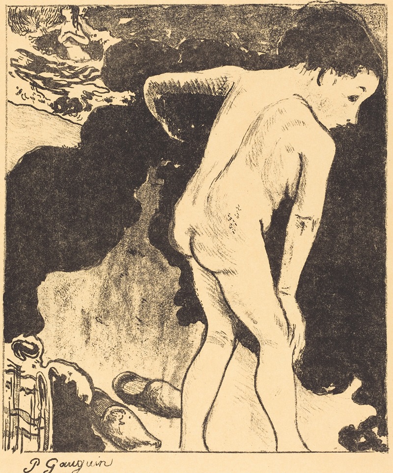 Paul Gauguin - Breton Bathers (Baigneuses Bretonnes)