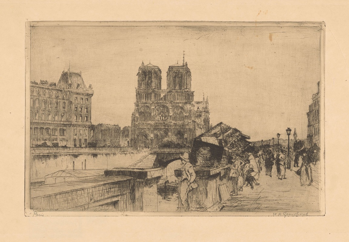 Willem Adrianus Grondhout - Paris