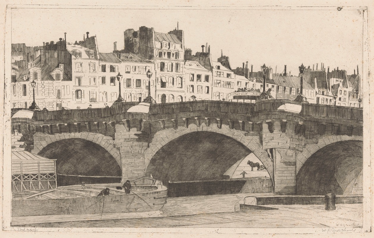 Willem Adrianus Grondhout - Pont Neuf