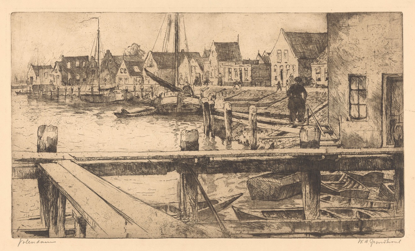 Willem Adrianus Grondhout - Volendam