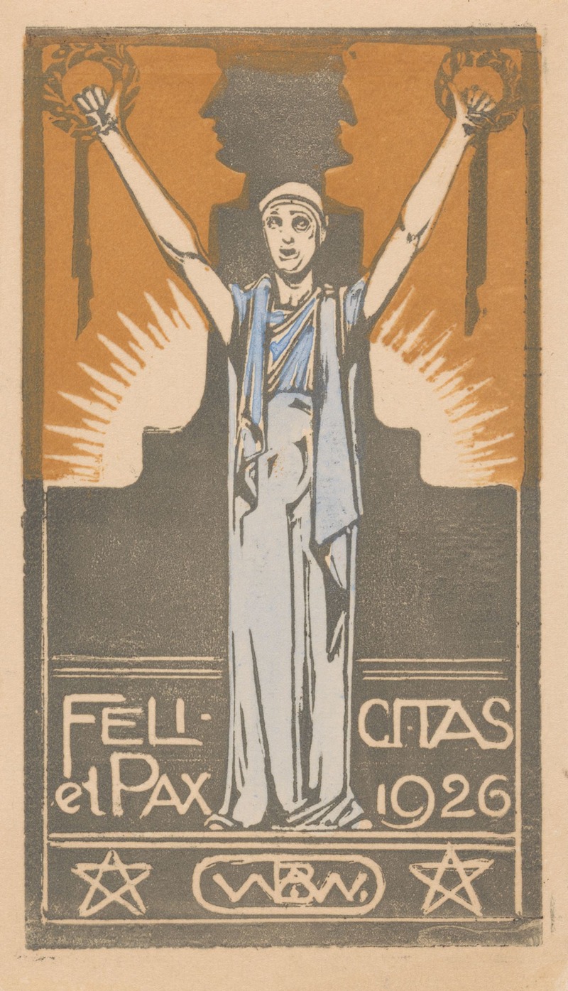 Bernard Willem Wierink - Felicitas et Pax 1926