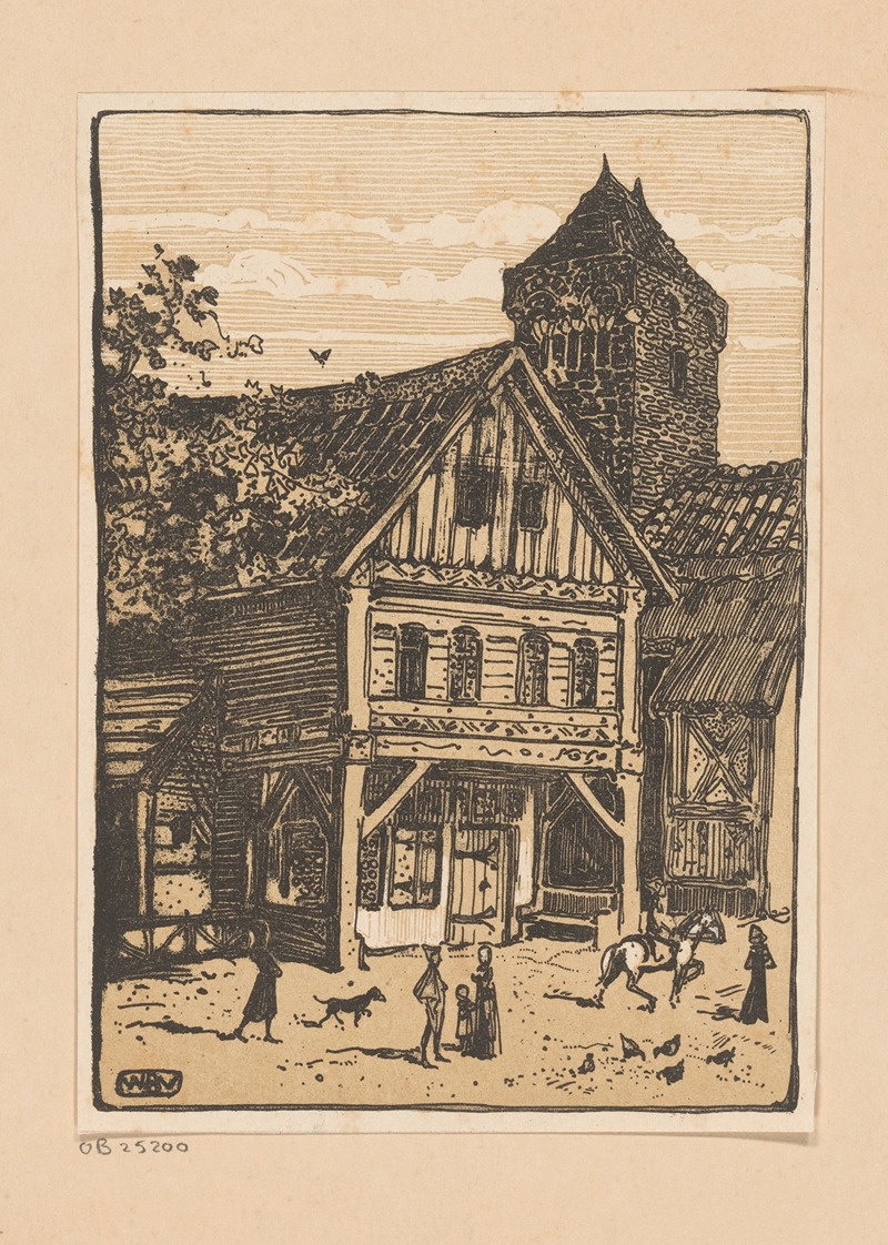 Bernard Willem Wierink - Houten huis en stenen toren