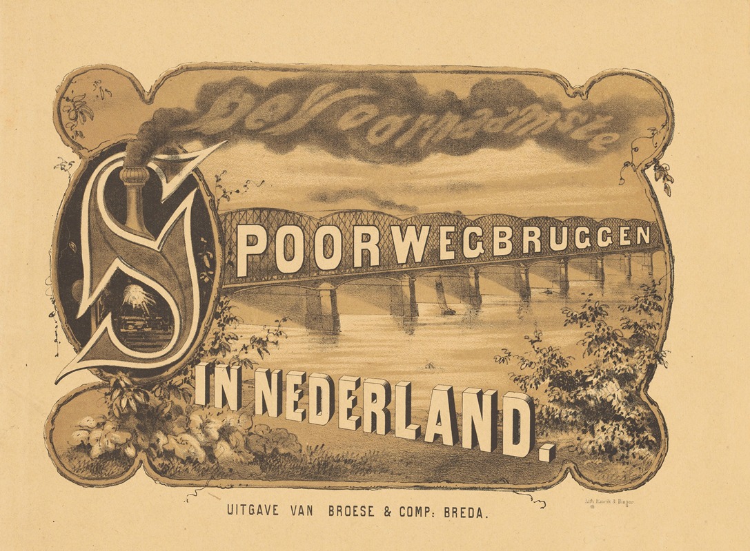 Emrik & Binger - De Voornaamste Spoorwegbruggen in Nederland – Title Page