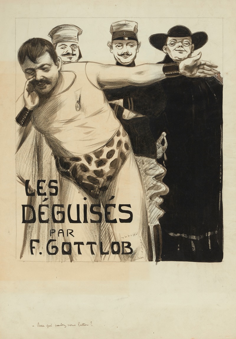 Fernand Louis Gottlob - Les déguisés