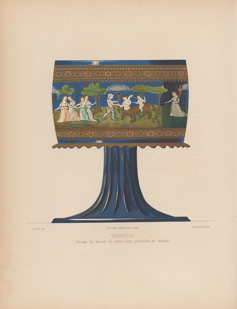 Joseph Rose Lemercier - Histoire des arts industriels au moyen âge et à l’époque de la renaissance Pl.22