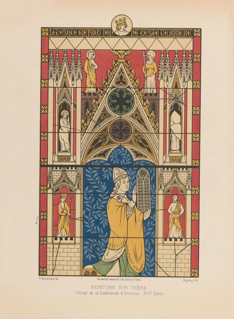 Joseph Rose Lemercier - Histoire des arts industriels au moyen âge et à l’époque de la renaissance Pl.35