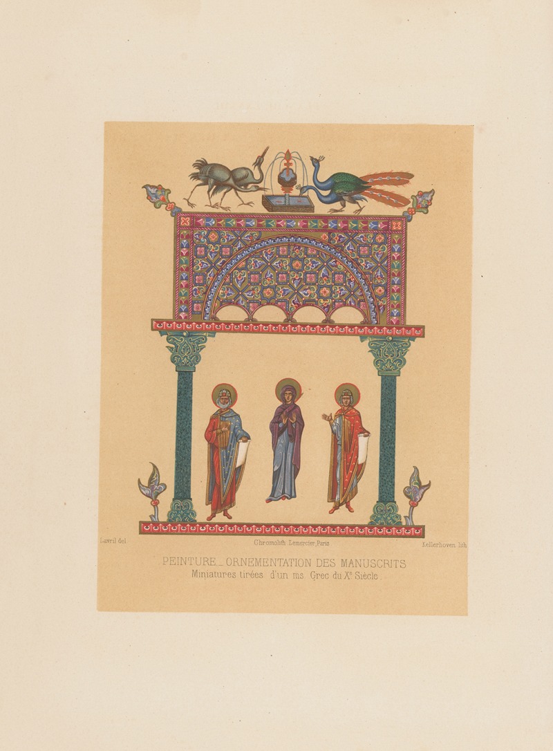 Joseph Rose Lemercier - Histoire des arts industriels au moyen âge et à l’époque de la renaissance Pl.52