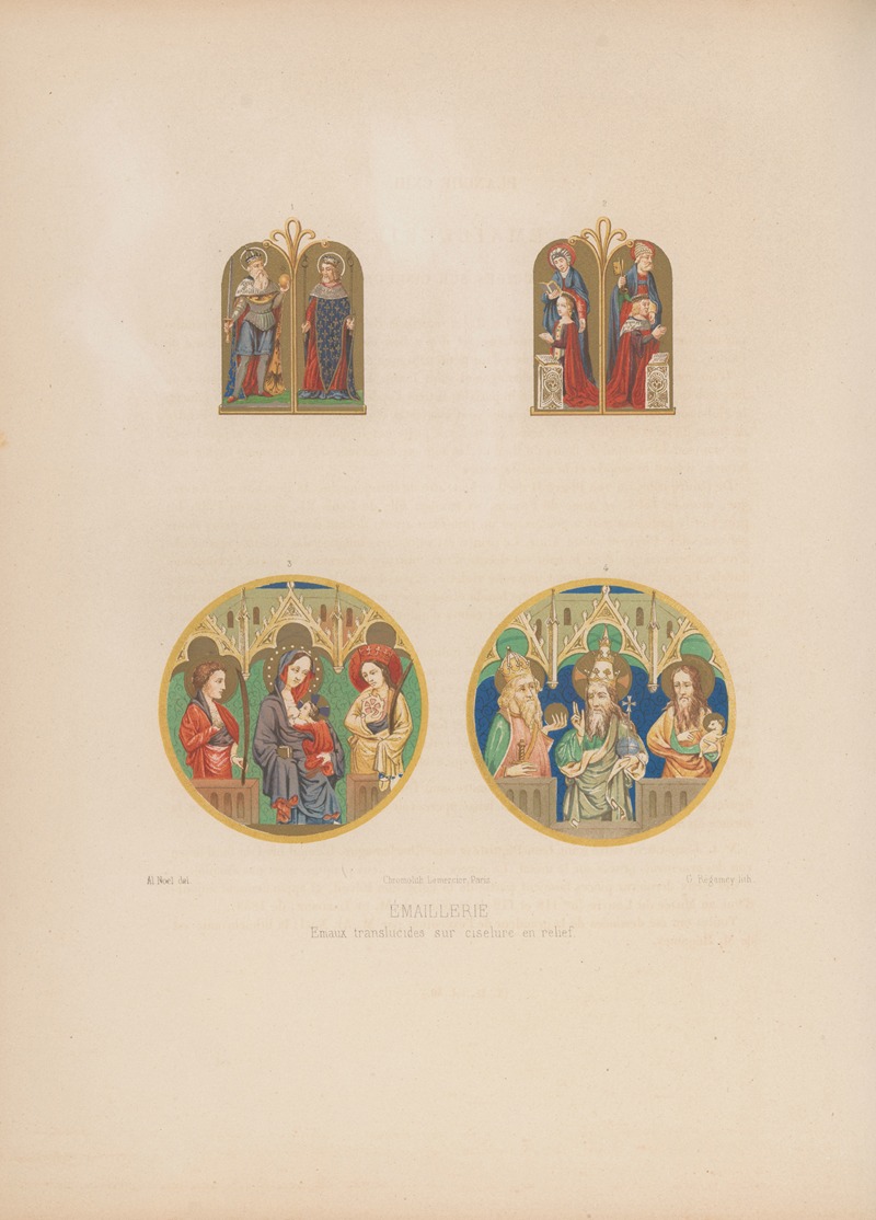 Joseph Rose Lemercier - Histoire des arts industriels au moyen âge et à l’époque de la renaissance Pl.59