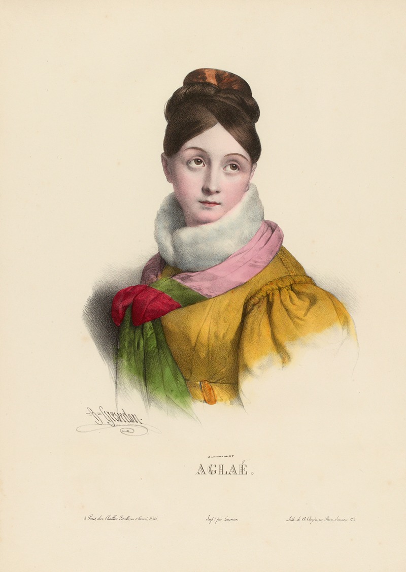 Pierre Louis Henri Grévedon - Aglaé