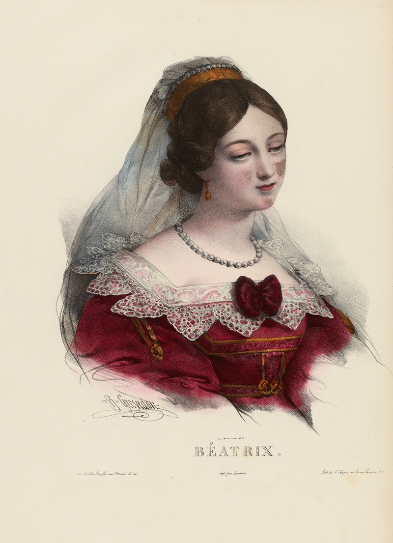 Pierre Louis Henri Grévedon - Béatrix