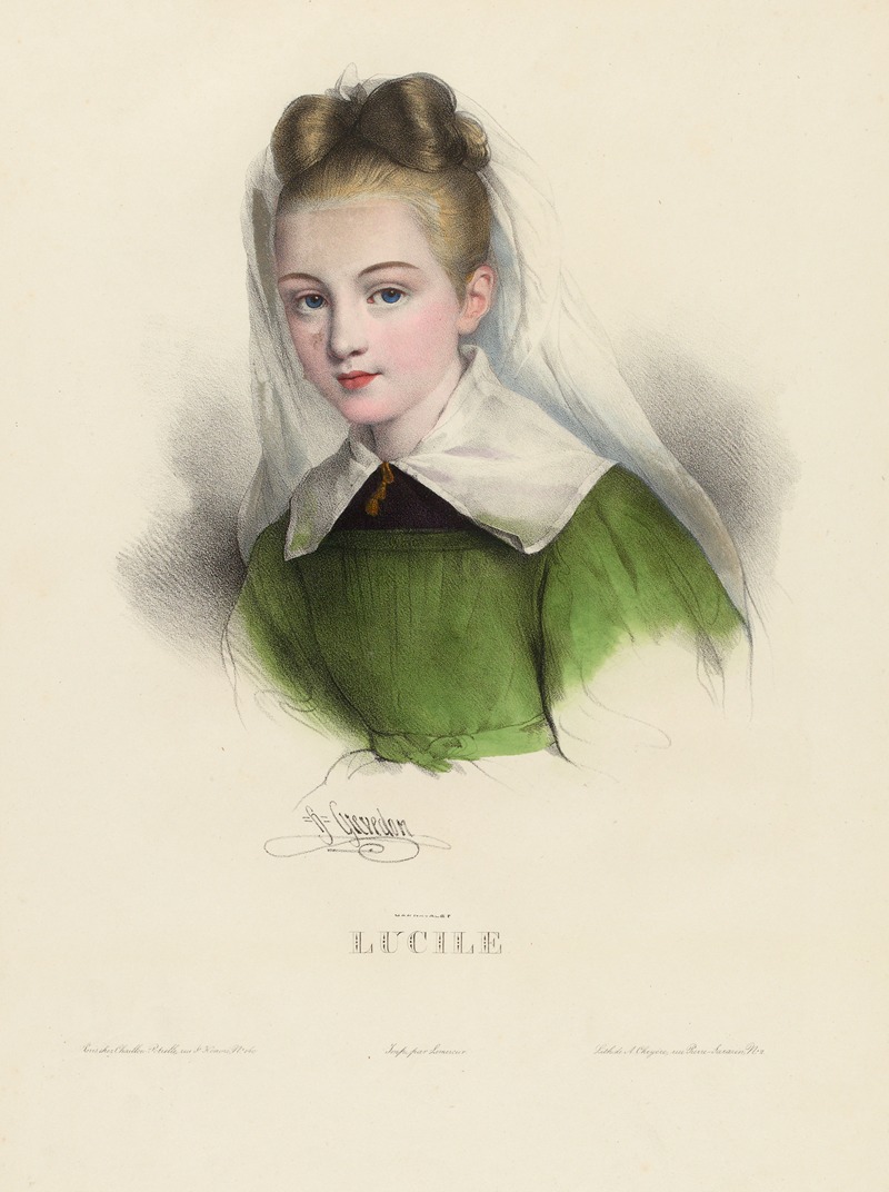 Pierre Louis Henri Grévedon - Lucile