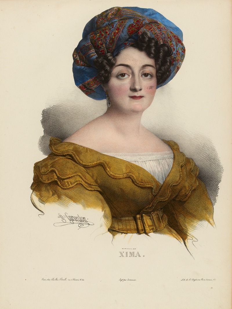 Pierre Louis Henri Grévedon - Xima