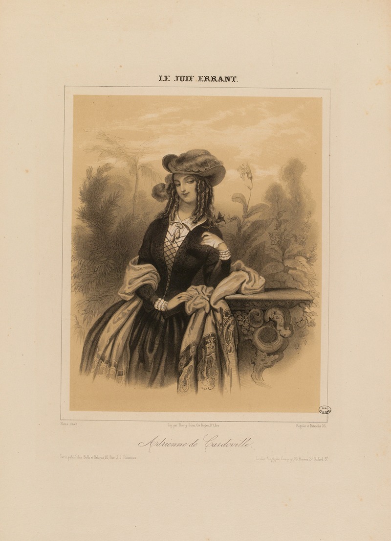 Pierre-Numa Bassaget - Adrienne de Cardoville