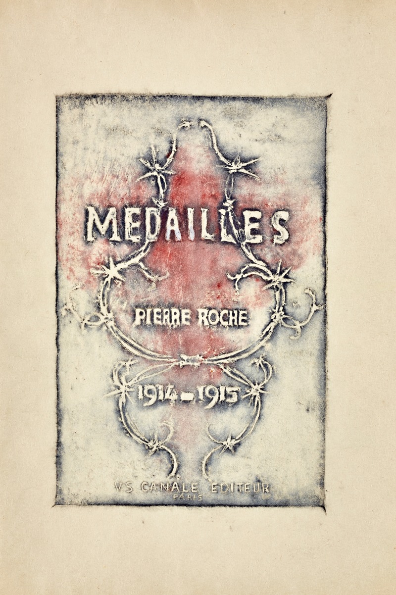 Pierre Roche - Médailles Pl.5