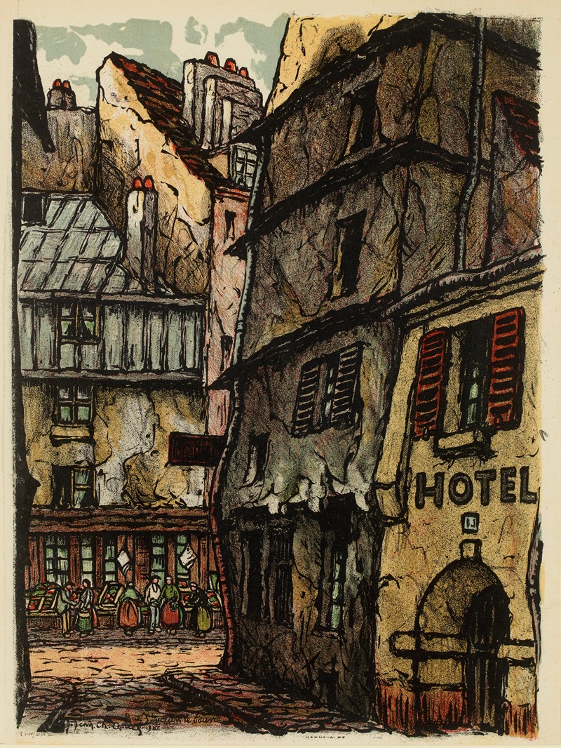 Jean-Charles Contel - Rue Saint-Julien-le-Pauvre