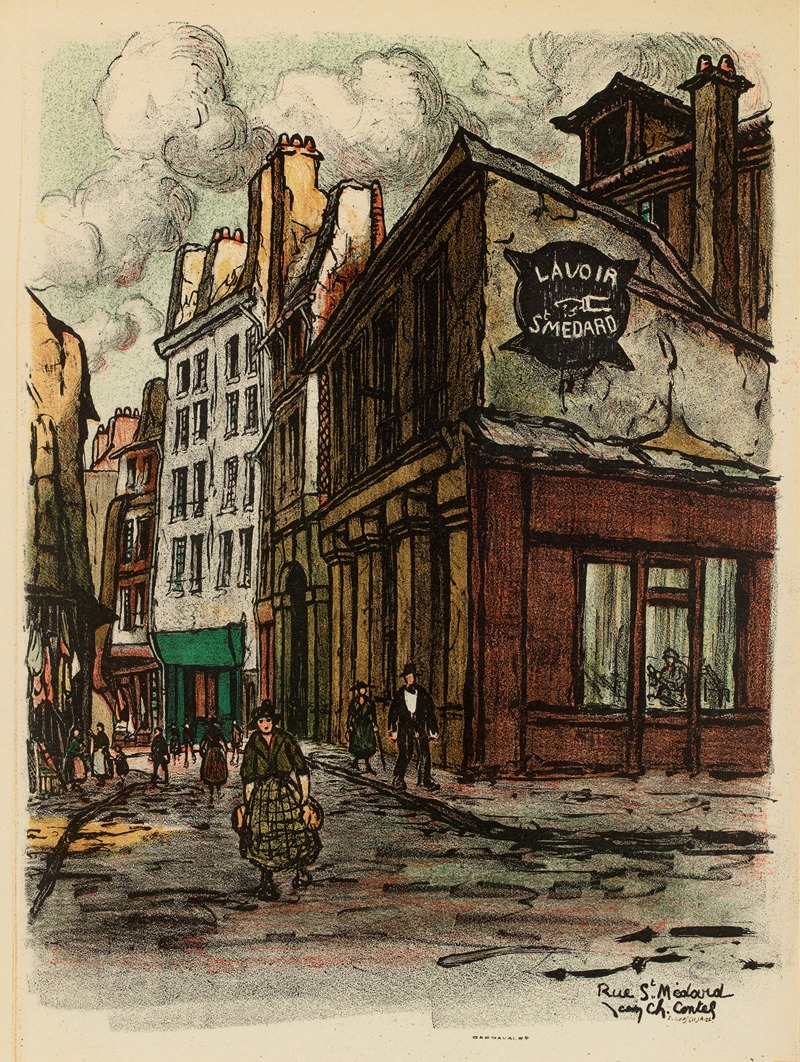 Jean-Charles Contel - Rue Saint-Médard