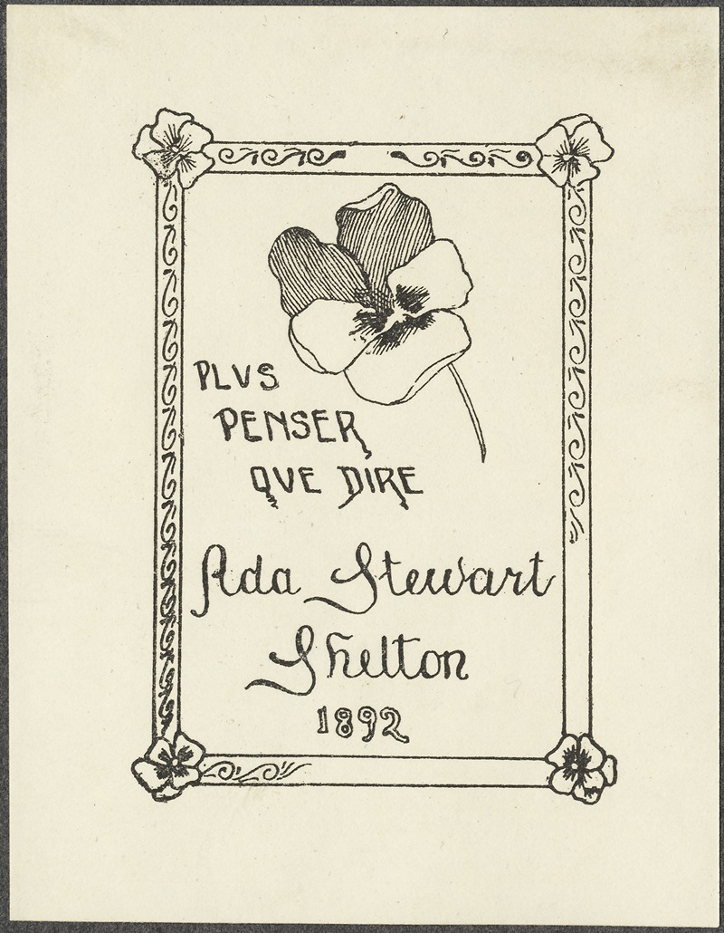 Anonymous - Ada Stewart Shelton