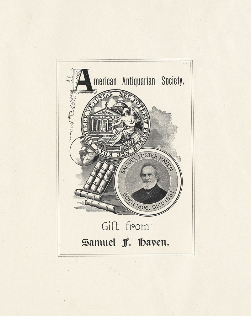 Anonymous - American Antiquarian Society