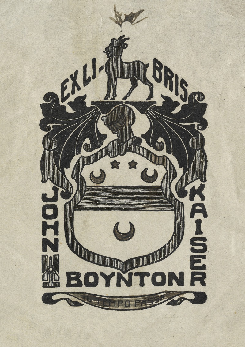 Anonymous - John Boynton Kaiser