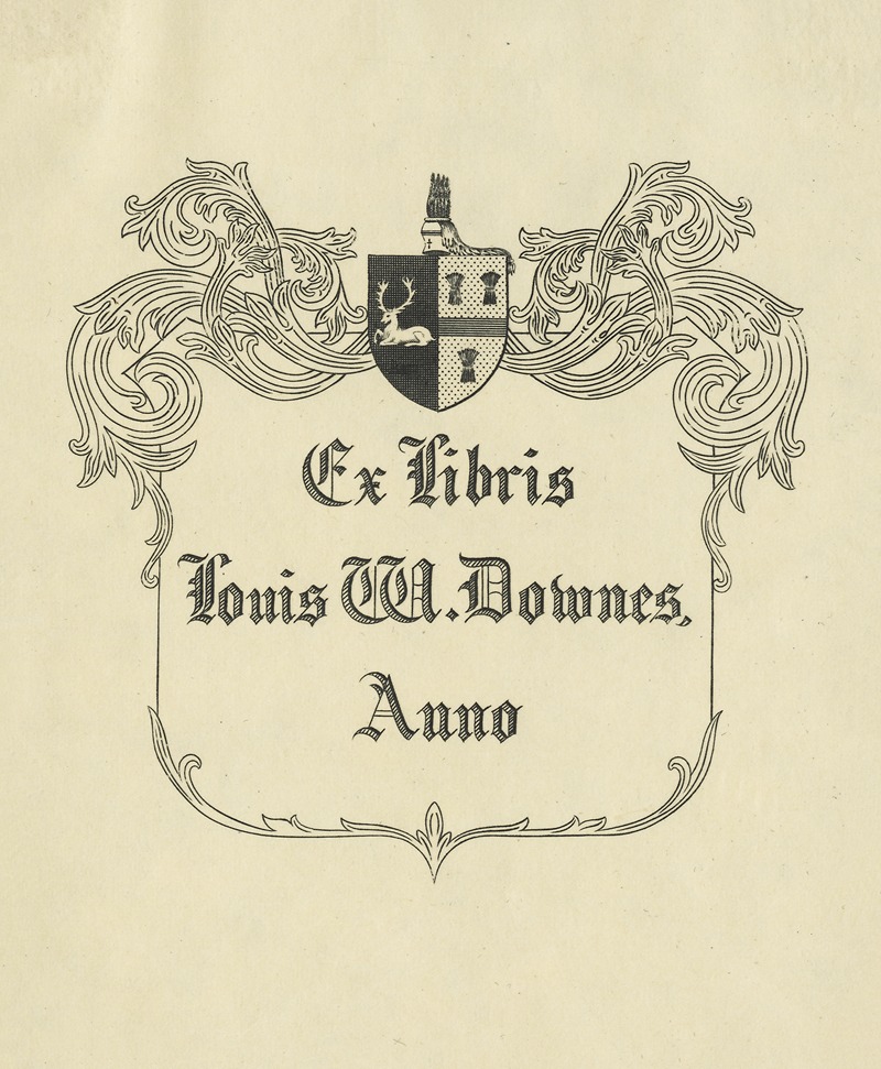 Anonymous - Louis W. Downes