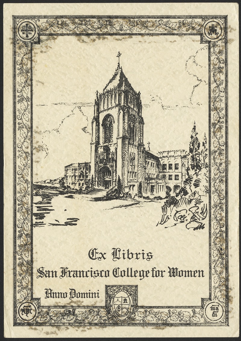 Anonymous - San Francisco College For Women