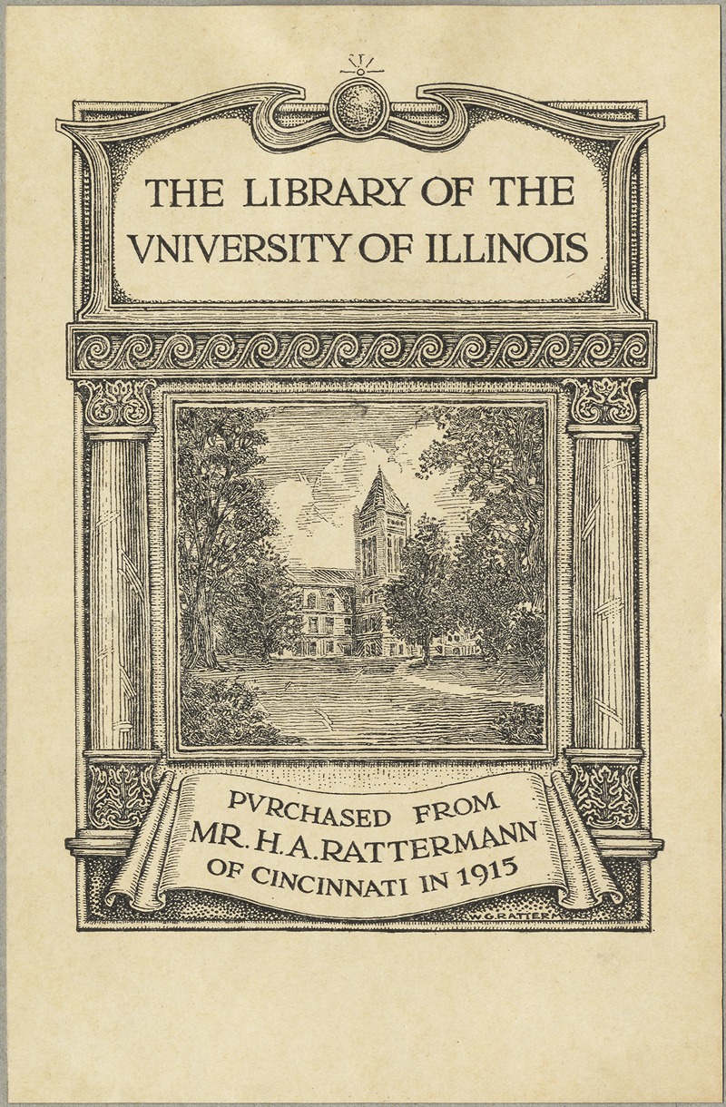 Anonymous - University of Illinois at Urbana-Champaign Library